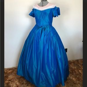 Originals by Kay Blue Silk Ball Gown Civil War Victorian